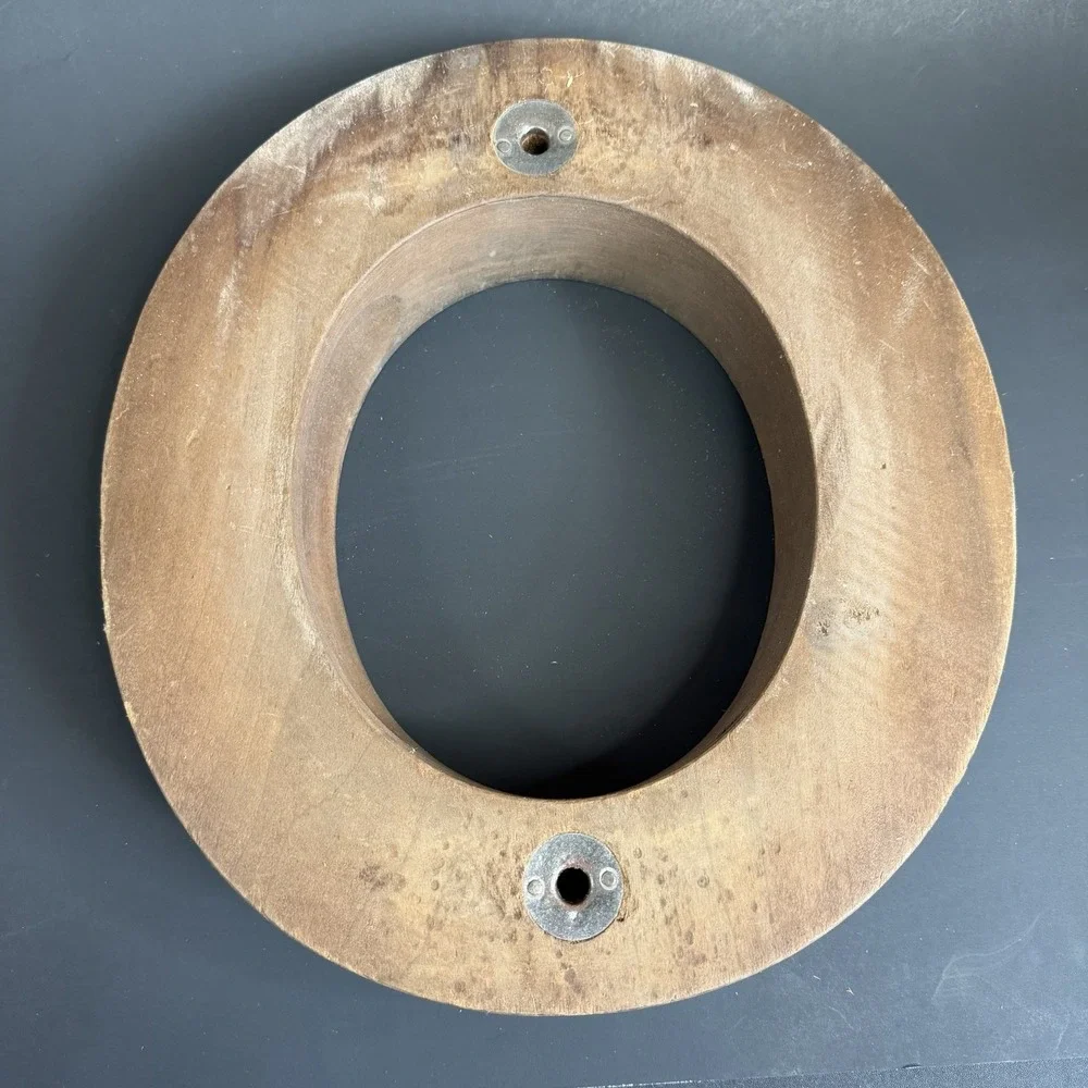 Vtg Hatters Supply House Industrial Wooden Millinery Hat Mold Block Form 514 7 2